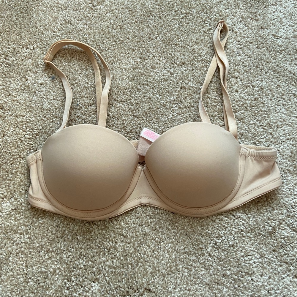 Pink Everyday multi way push-up bra